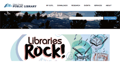 Desktop Screenshot of gilpinlibrary.org